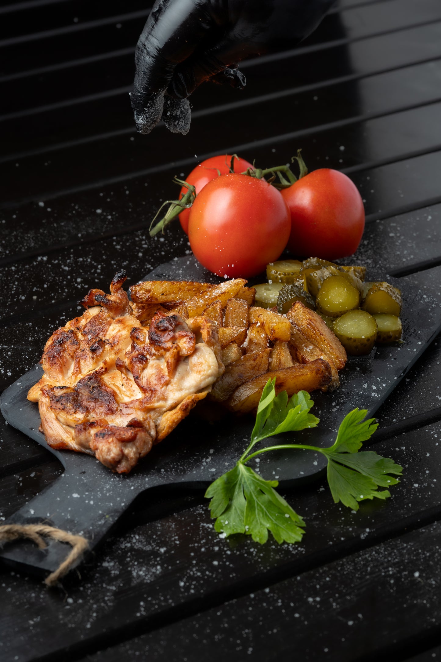 Meniu pulpă de pui dezosată